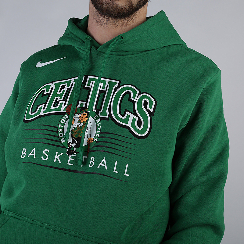 мужская зеленая толстовка Nike NBA Boston Celtics BV0911-352 - цена, описание, фото 2